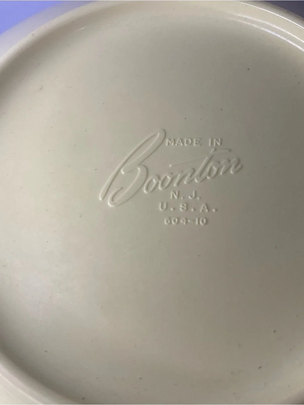 Boonton Ware USA, Melamine Large Winged Bowl 1960's Mid Century at 8